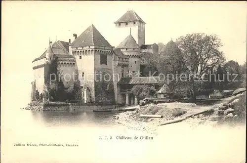 Chillon Chateau de Chillon Kat. Montreux