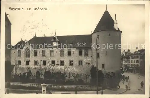 Yverdon VD Le Chateau Kat. Yverdon