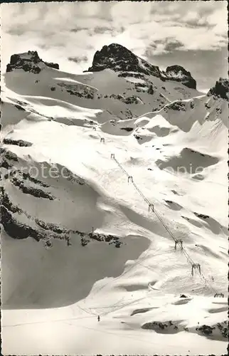 Engelberg OW Skilift Truebsee Jochpass und die Wendenstoecke Kat. Engelberg