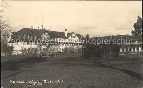 Luzern LU Kapuzinerkloster Wesemlin / Luzern /Bz. Luzern City