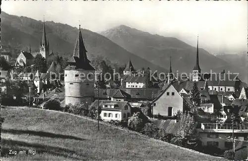 Zug ZG mit Rigi Kat. Zug