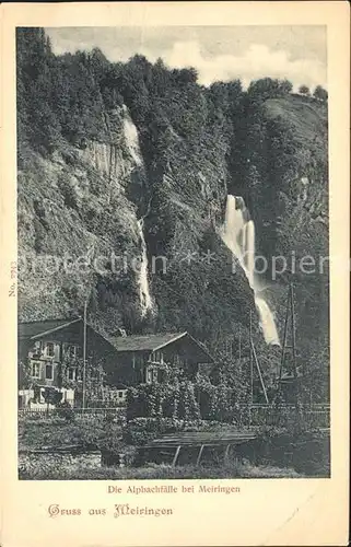 Meiringen BE Alpbachhuette Kat. Meiringen