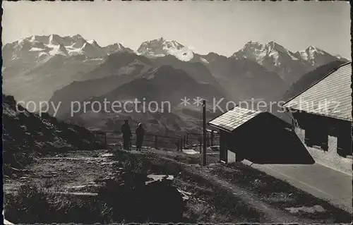 Bluemlisalp BE Hotel Niesen Kulm Doldenhorn Balmhorn / Kandersteg /Bz. Frutigen