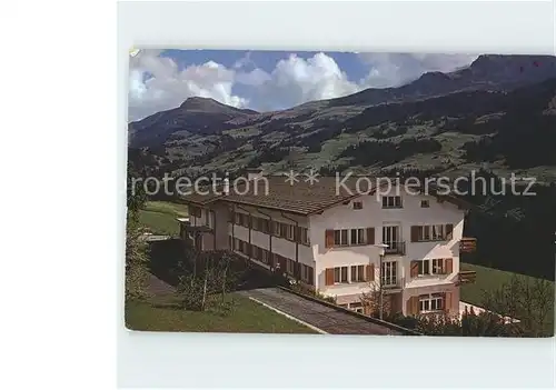 Adelboden Spittler Haus Diakonissenanstalt Riehen Elsighorn Kat. Adelboden