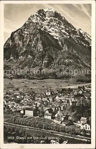 Glarus GL mit Glaernisch Kat. Glarus