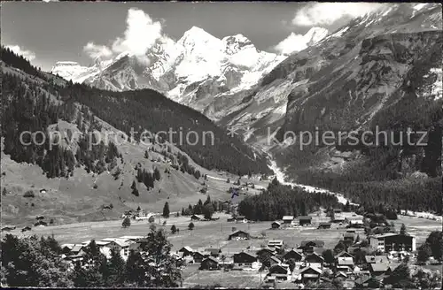 Kandersteg BE mit Bluemlisalp Kat. Kandersteg