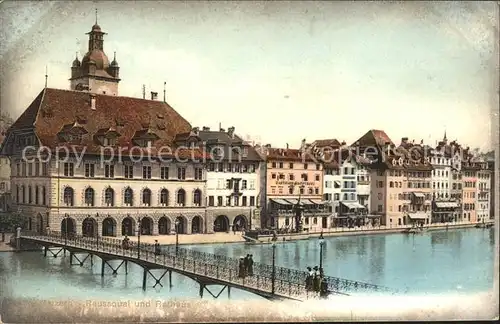 Luzern LU Rathaus / Luzern /Bz. Luzern City