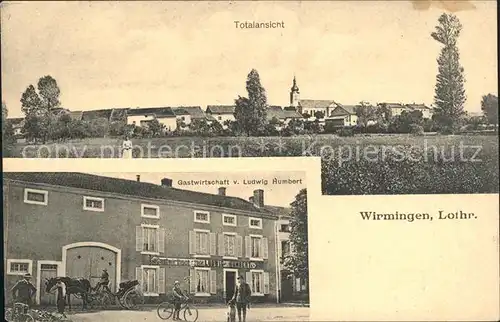 Virming Gasthaus v. Ludwig Humbert / Virming /Arrond. de Chateau-Salins