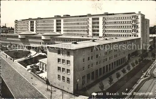 Basel BS Neues Buergerspital Kat. Basel