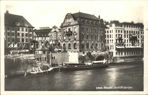 Basel BS Schifflaende Kat. Basel