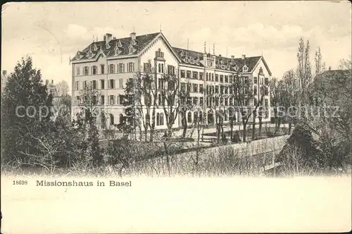 Basel BS Missionshaus  Kat. Basel