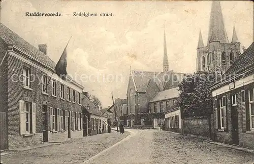 Ruddervoorde Zedelghem straat /  /