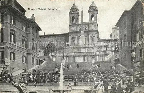 Rom Roma Trinita` dei Monti /  /Rom