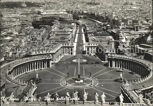 Rom Roma Petersplatz von der Kuppel /  /Rom