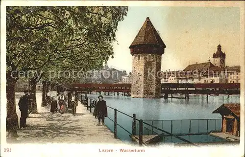 Luzern LU Wasserturm / Luzern /Bz. Luzern City