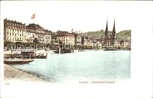 Luzern LU Schweizerhof Quai / Luzern /Bz. Luzern City