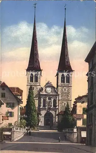 Luzern LU Hofkirche / Luzern /Bz. Luzern City