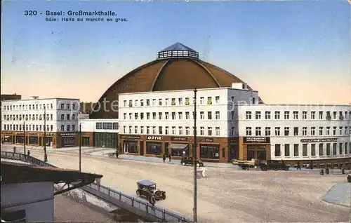 Basel BS Grossmarkthalle Autos Kat. Basel