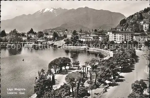 Lago Maggiore Locarno Quai Kat. Italien