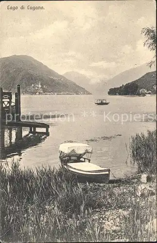 Lago di Lugano Panorama Kat. Italien