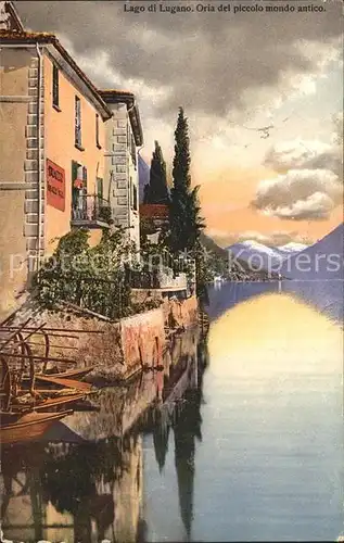 Lago di Lugano Oria del piccolo mondo antico Kat. Italien