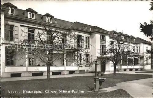 Aarau AG Kantonsspital Chir Maenner Pavillon Kat. Aarau