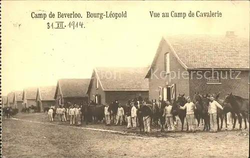 Bourg-Leopold Camp de Beverloo vue au Camp de Cavalerie /  /