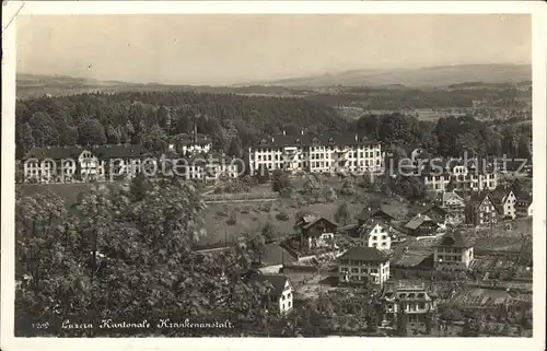 Luzern LU Kantonale Krankenhaus / Luzern /Bz. Luzern City