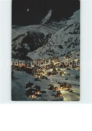 Zermatt VS bei Nacht Kat. Zermatt