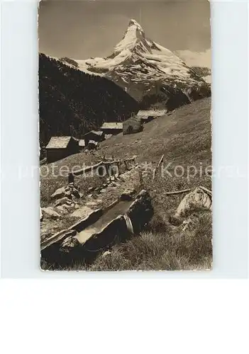 Zermatt VS Findeln Matterhorn Kat. Zermatt