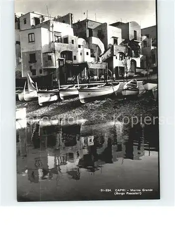 Capri Marina Grande Borgo Pescatori Kat. Italien