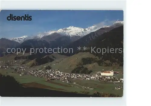Disentis GR Acletta gegen Caischavedra Piz Ault Kat. Disentis