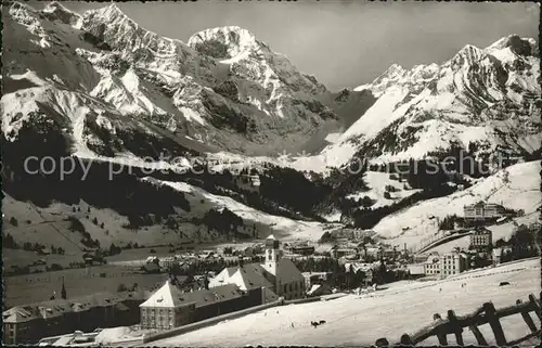 Engelberg OW mit Juchlipass Kat. Engelberg