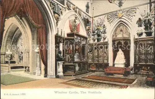 Windsor Castle The Vestibule Kat. City of London