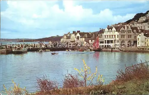 St Mawes Partial view Harbour Kat. Cornwall