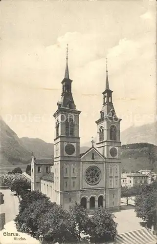 Glarus GL Kirche Kat. Glarus