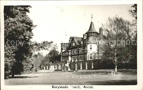 Ascot Maidenhead Berystede Hotel Kat. Windsor and Maidenhead
