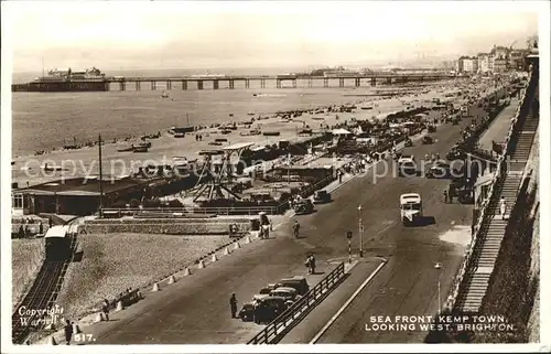 Kemp Town Sea Front looking West Brighton Kat. Brighton