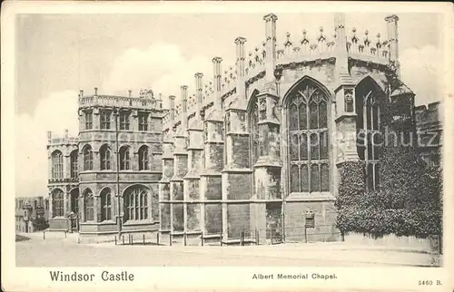 Windsor Castle Albert Memorial Chapel Kat. City of London