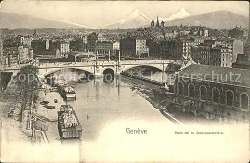 Geneve GE Pont de la Coulouvreniere Kat. Geneve