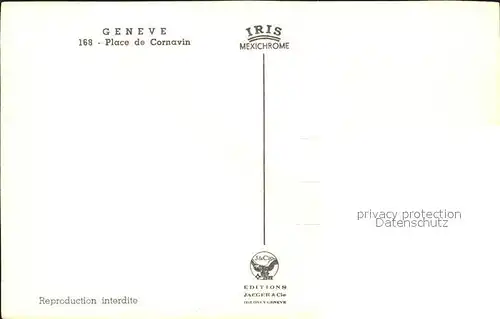 Geneve GE Place de Cornavin Kat. Geneve