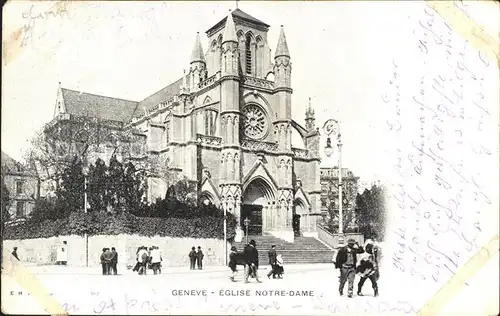 Geneve GE Eglise Notre Dame Kat. Geneve