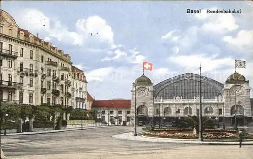Basel BS Bundesbahnhof Kat. Basel