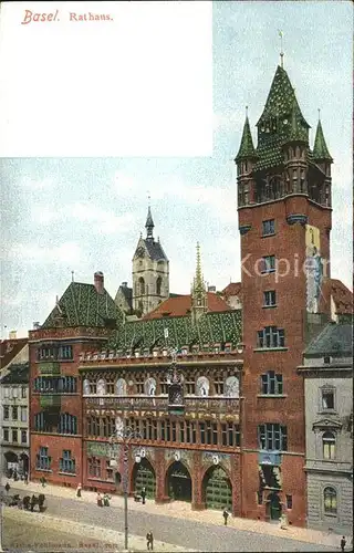 Basel BS Rathaus Kat. Basel