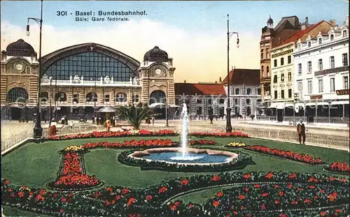 Basel BS Bundesbahnhof Kat. Basel