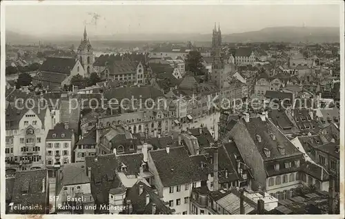 Basel BS Rathaus Muenster Kat. Basel