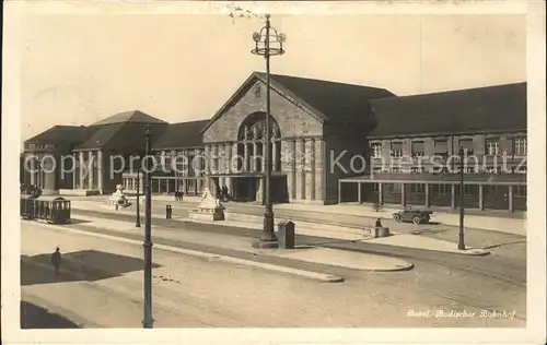 Basel BS Badischer Bahnhof Kat. Basel