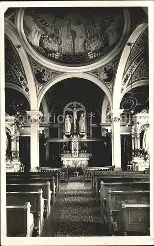 Fribourg FR Eglise Interieur Kat. Fribourg FR