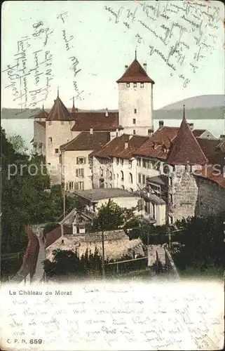 Morat Murten Le Chateau Kat. Murten