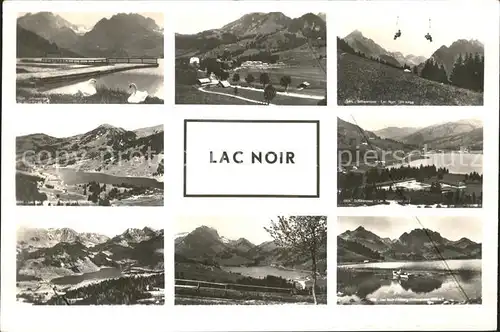 Lac Noir FR Teilansichten Kat. Fribourg FR